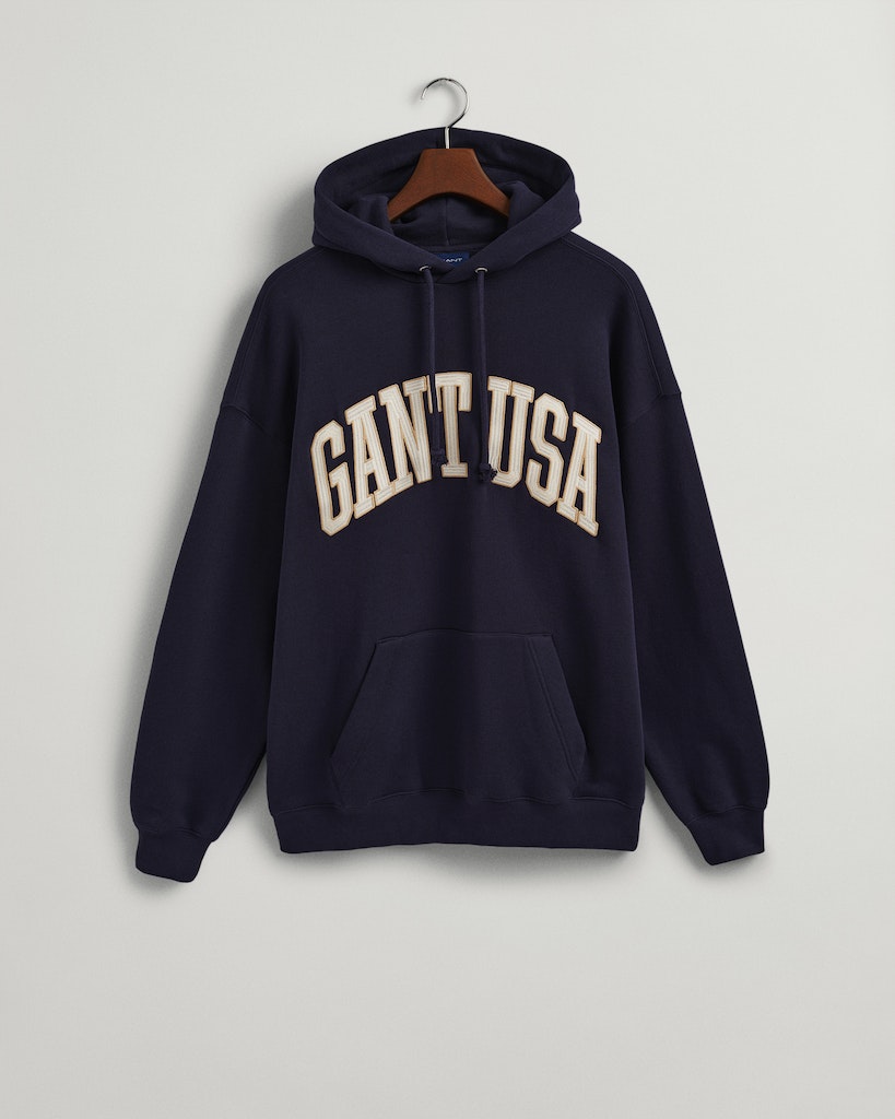 Gant Herren Pullover 2007030 Evening Blue - sweat hoodie