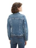 used dark stone blue denim