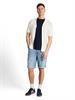 used light stone blue denim