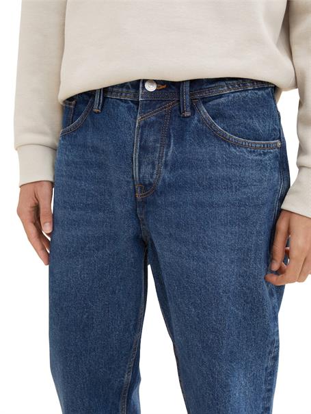 used mid stone blue denim