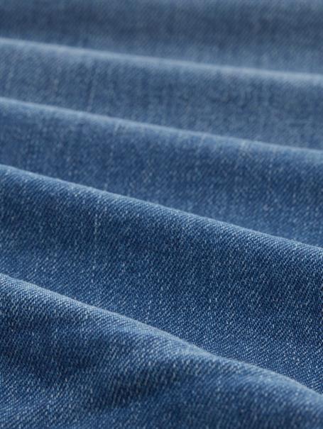 used mid stone blue denim