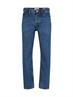 used mid stone blue denim