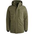 V-DOUBLE COAT dusty olive