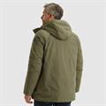 V-DOUBLE COAT dusty olive