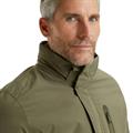 V-DOUBLE COAT dusty olive