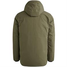 V-DOUBLE COAT dusty olive