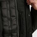 V-DOUBLE COAT jet black