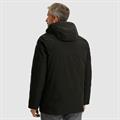 V-DOUBLE COAT jet black