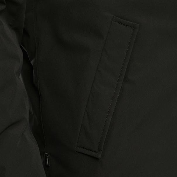 V-DOUBLE COAT jet black
