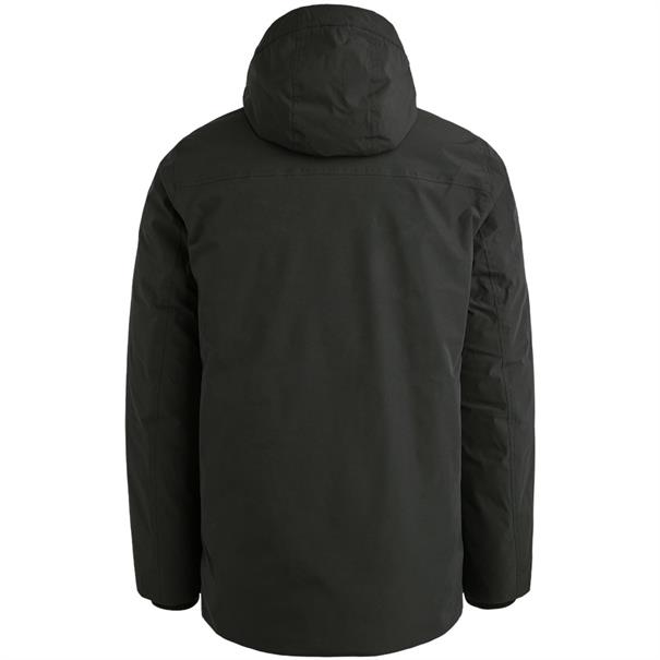 V-DOUBLE COAT jet black