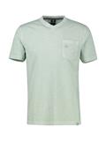 V-NECK bay green