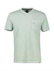 V-NECK bay green