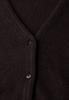 V-Neck Cardigan velvet wine