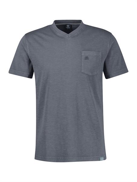 V-NECK lava grey