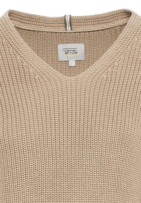 v-neck-pullover-aus-reiner-baumwolle-clay