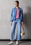 V-Neck Pullover intense rose mel.