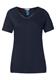 V-Neck Shirt mit Spitze deep blue