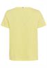 V-Neck T-Shirt aus Organic Cotton limoncello