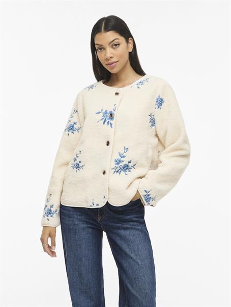 VIADA EMBROIDERY TEDDY JACKET OTW birch