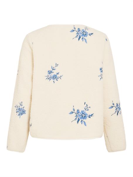 VIADA EMBROIDERY TEDDY JACKET OTW birch