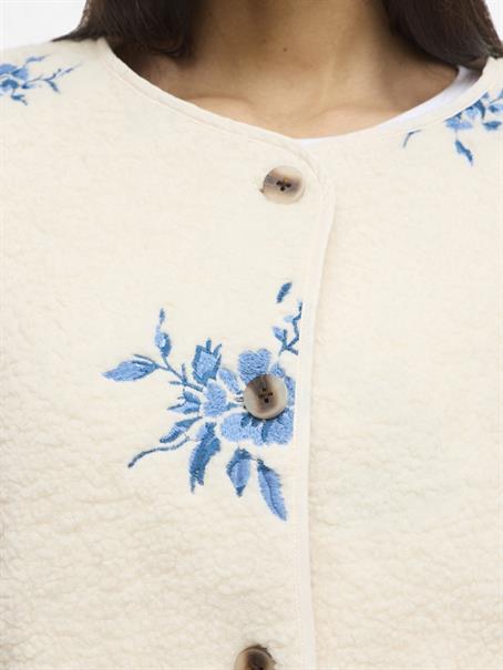 VIADA EMBROIDERY TEDDY JACKET OTW birch