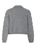 VIAERY COLLAR L/S KNIT CARDIGAN medium grey melange