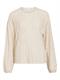 VIALDEIA O-NECK L/S TOP birch