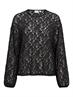 VIALDEIA O-NECK L/S TOP black beauty