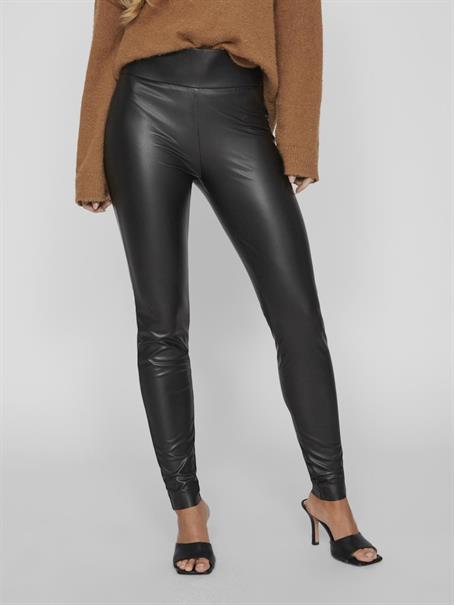 VIBARB COATED HW LEGGING - NOOS black