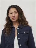 VIBIRKINA 3/4 DENIM JACKET/LS total eclipse