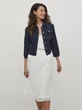 VIBIRKINA 3/4 DENIM JACKET/LS total eclipse