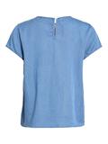 VIBISTA C/S O-NECK TOP - NOOS medium blue denim