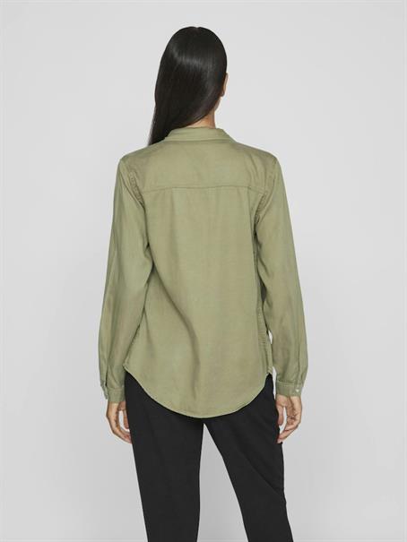 VIBISTA DENIM SHIRT-NOOS dunkelgrün2
