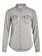 VIBISTA DENIM SHIRT-NOOS light grey denim