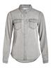 VIBISTA DENIM SHIRT-NOOS light grey denim