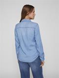 VIBISTA DENIM SHIRT-NOOS medium blue denim