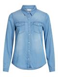 VIBISTA DENIM SHIRT-NOOS medium blue denim