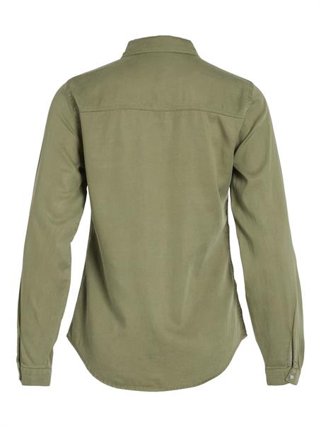 VIBISTA DENIM SHIRT/SU-NOOS dunkelgrün2