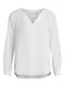 VIBIYA L/S SHIRT - EX snow white
