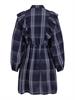 VIBOBBY L/S FLOUNCE DRESS /RX navy blazer