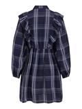 VIBOBBY L/S FLOUNCE DRESS /RX navy blazer