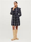 VIBOBBY L/S FLOUNCE DRESS /RX navy blazer