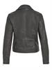 VICARA WASHED COATED JACKET black