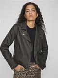 VICARA WASHED COATED JACKET black