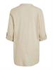 VICHELLIE L/S V-NECK TUNIC cement