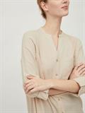 VICHELLIE L/S V-NECK TUNIC cement