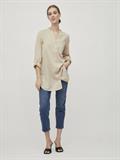 VICHELLIE L/S V-NECK TUNIC cement