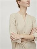 VICHELLIE L/S V-NECK TUNIC cement