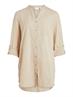 VICHELLIE L/S V-NECK TUNIC cement