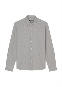 Vichy-Hemd regular multi-white cotton
